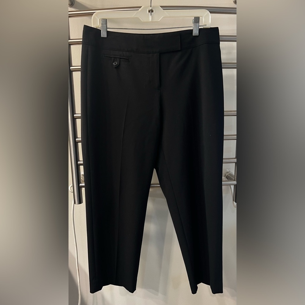 WHBM Legacy Black Capri Dress Pant…Size: 6